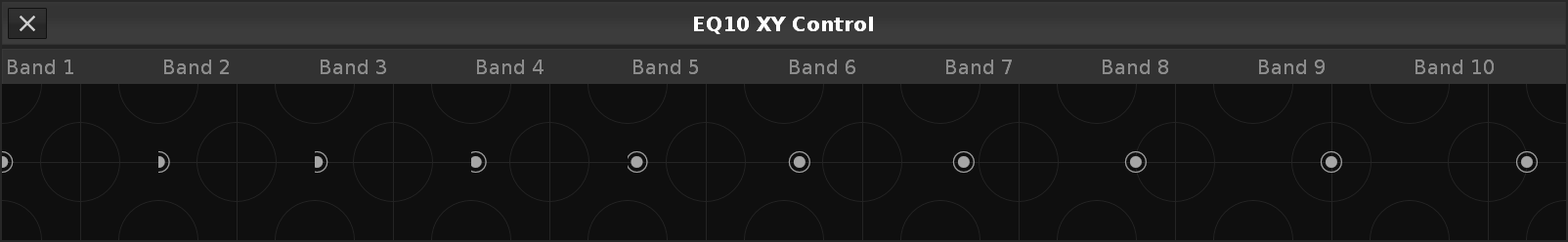 Paketti EQ10 XY Control Dialog