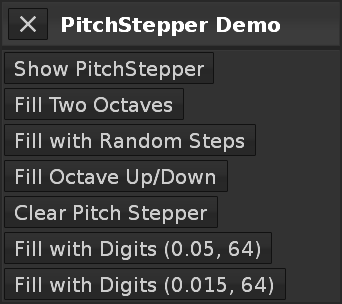 PitchStepper Demo