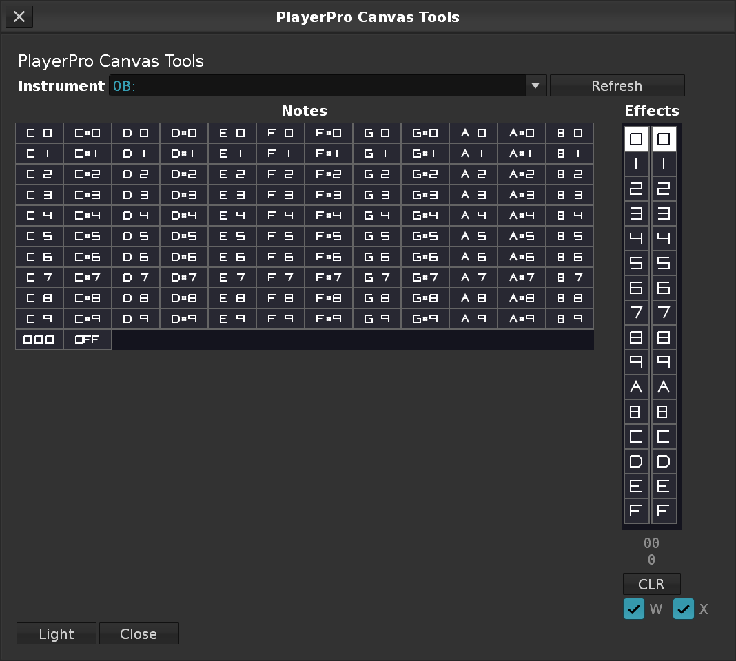 PlayerPro Main Dialog
