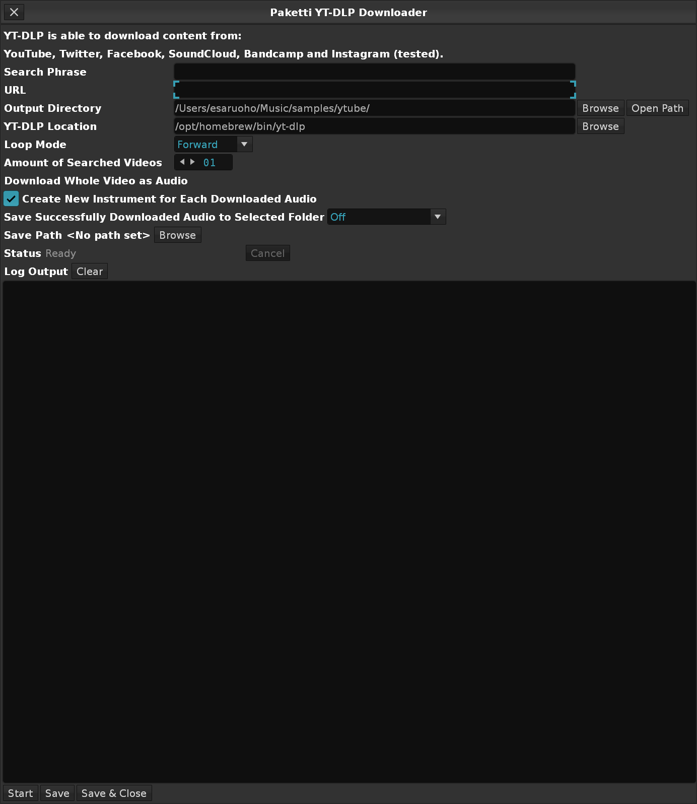 YT-DLP Downloader