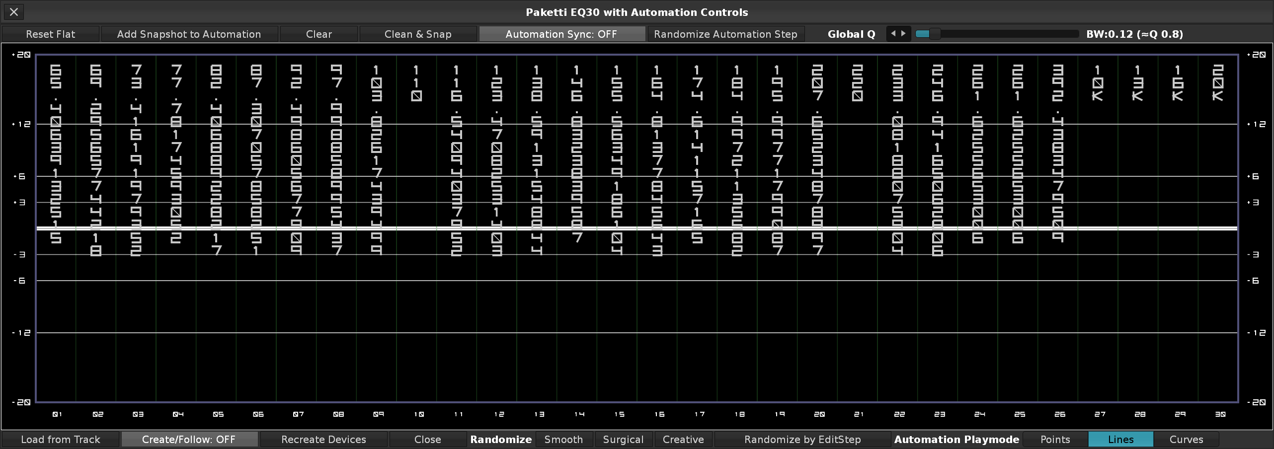 Unused Note EQ64