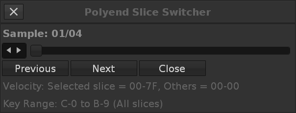 Polyend Slice Switcher