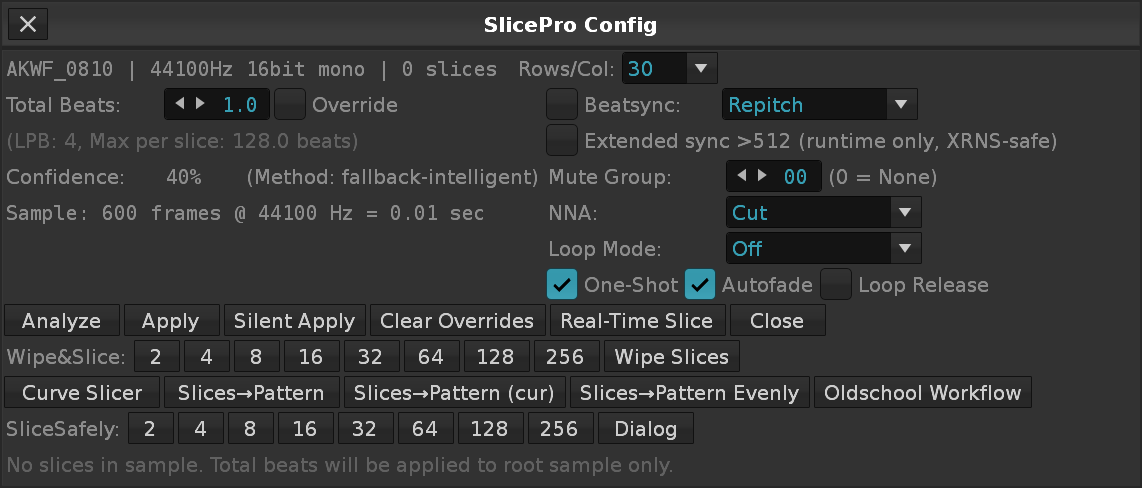 SlicePro Config